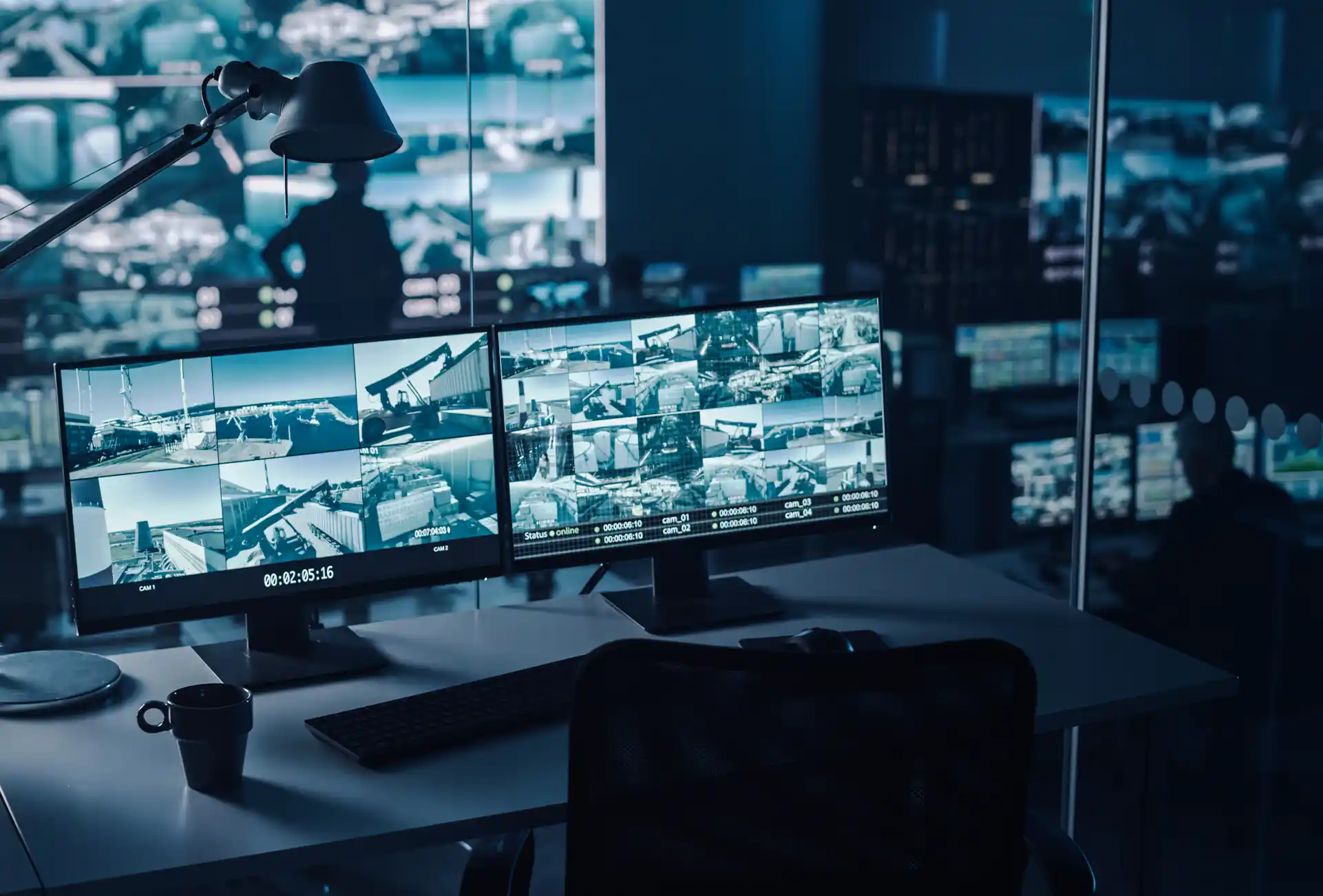 écran de vidéo surveillance