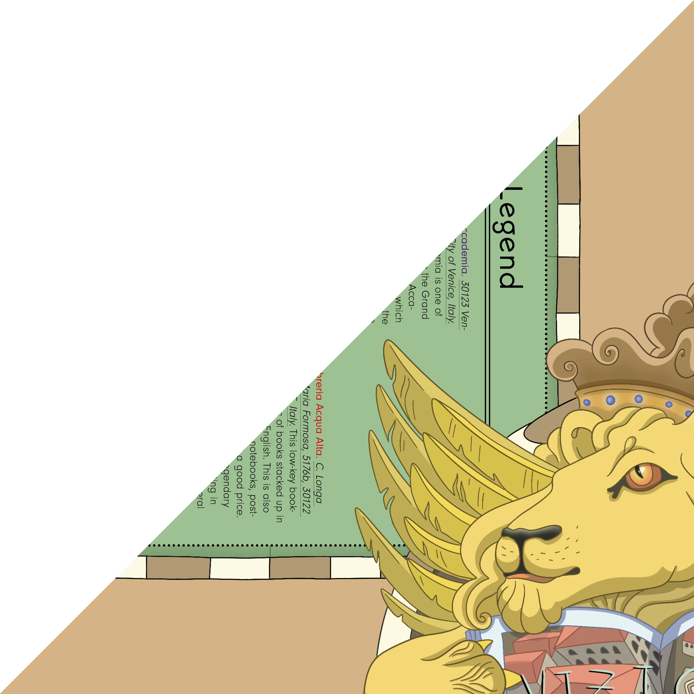 Venice map illustration