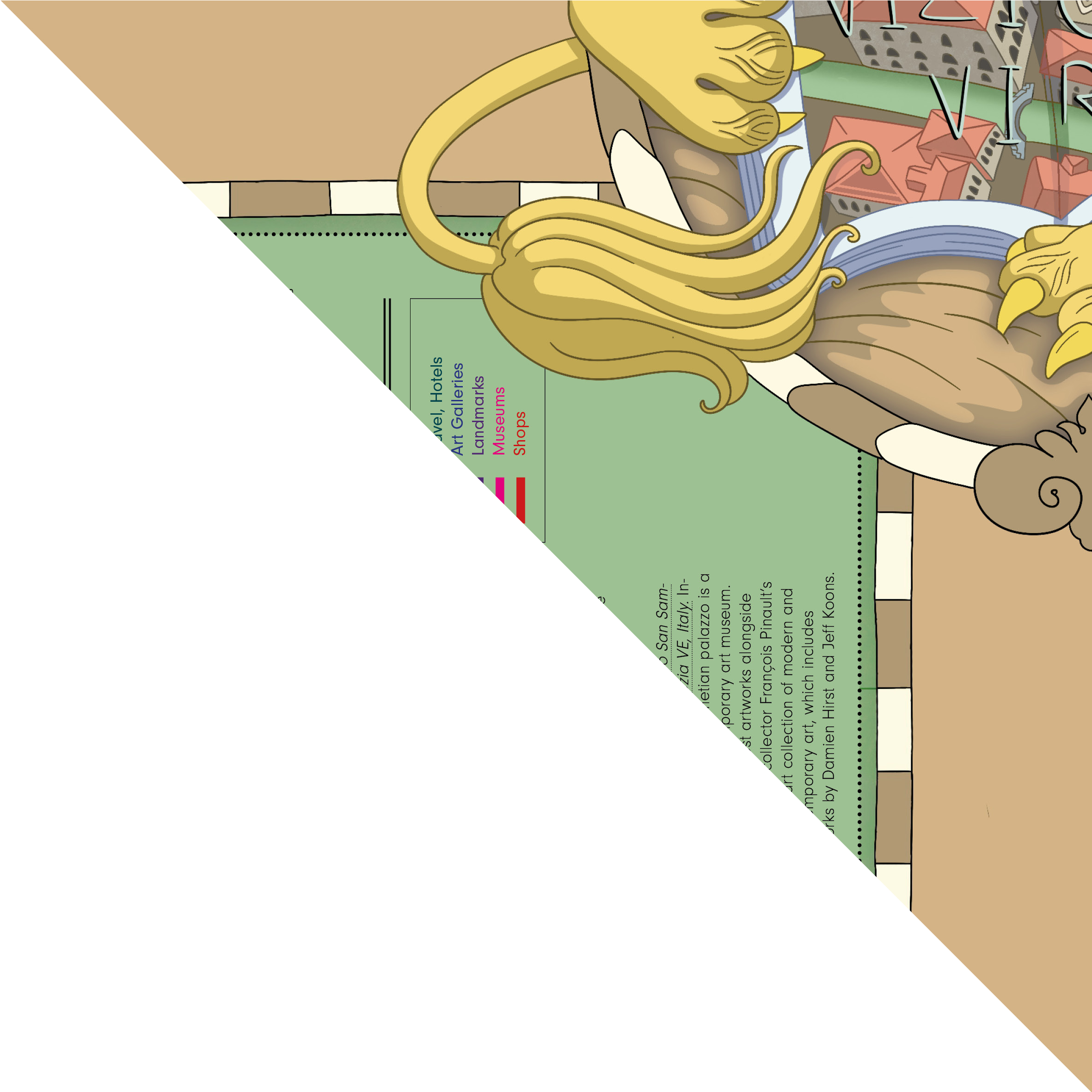 Venice map illustration