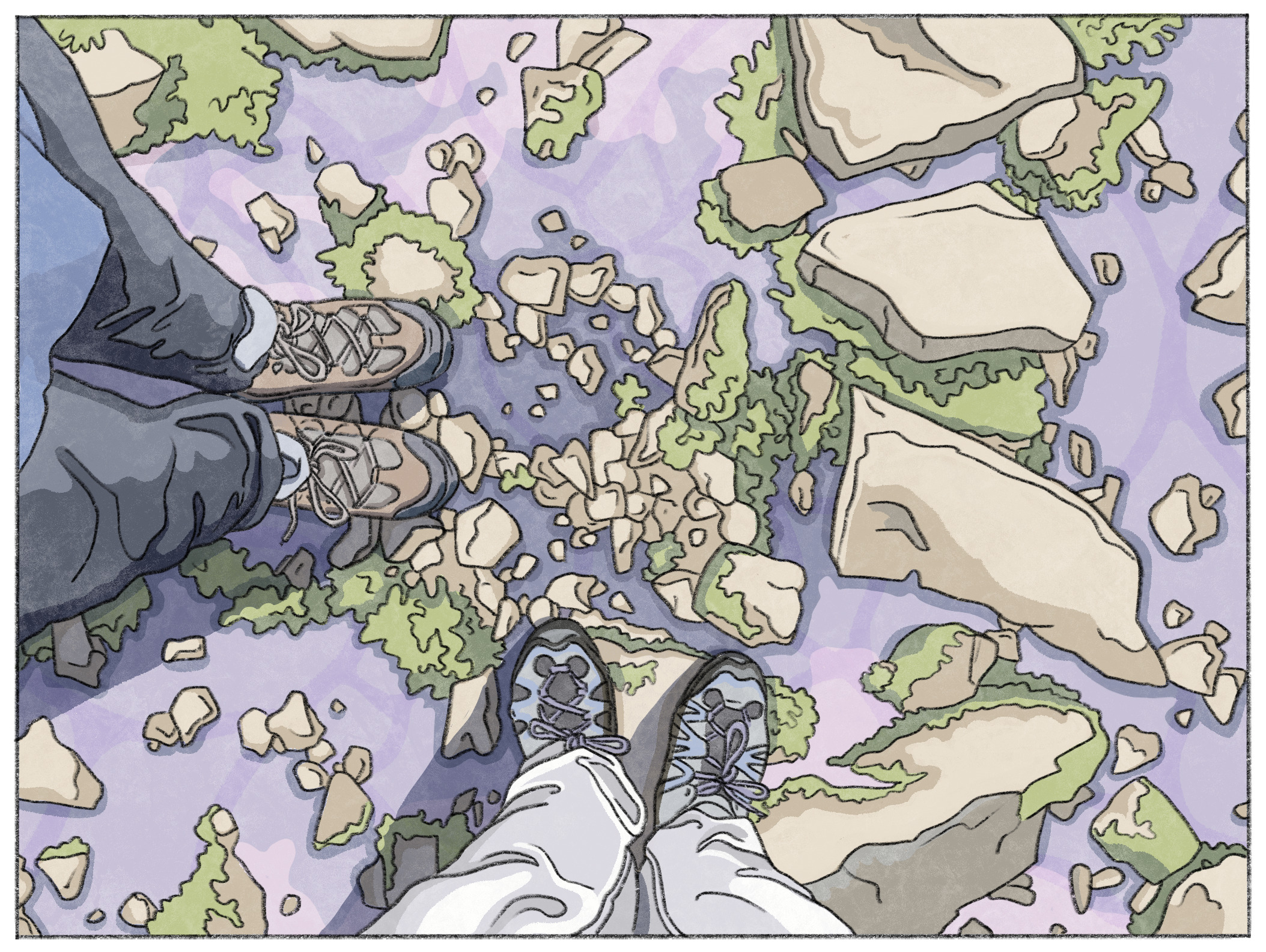 We were Here illustration