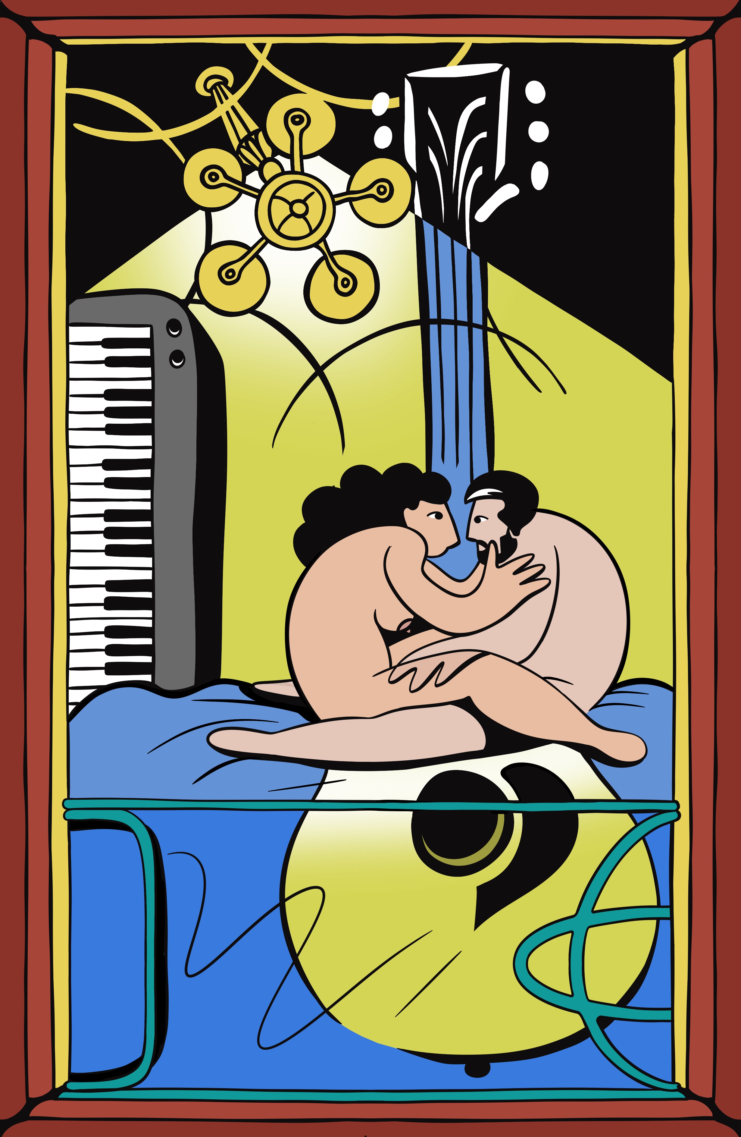 illustration bedroom I