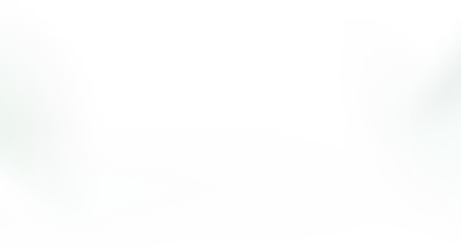 Abstract digital art with vibrant horizontal streaks of green and cyan against a black background.