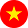 Vietnam national flag with a large yellow star centered on a red background.