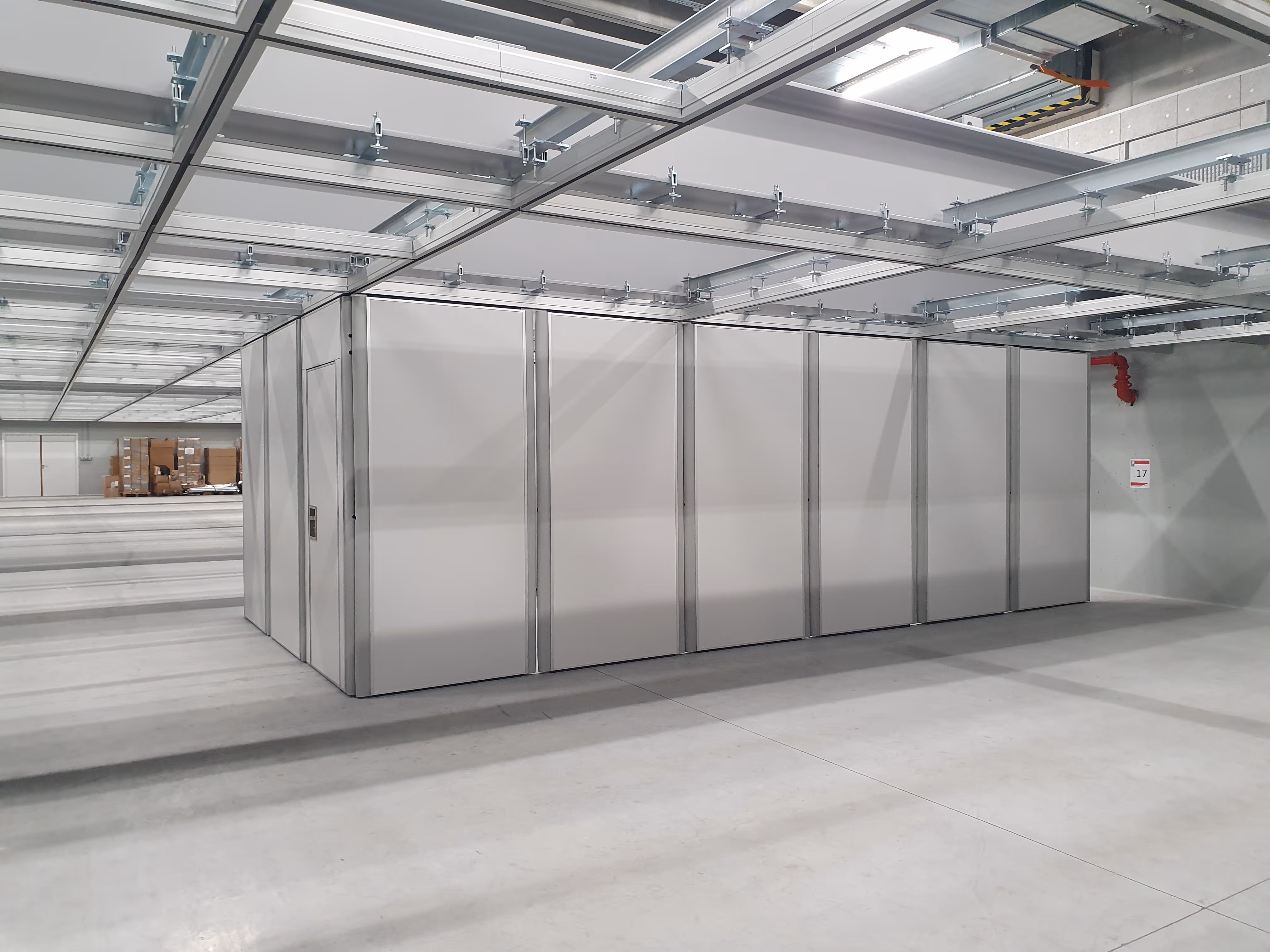 image of storage facility interior