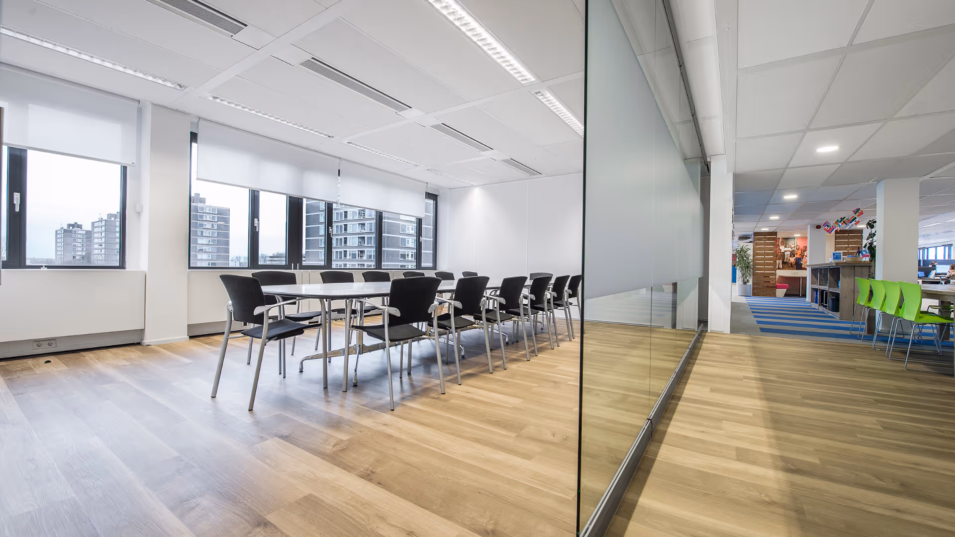 Image de l'intérieur de l'installation de stockage