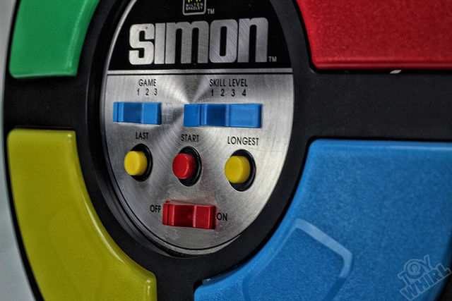 simon pattern memory toy
