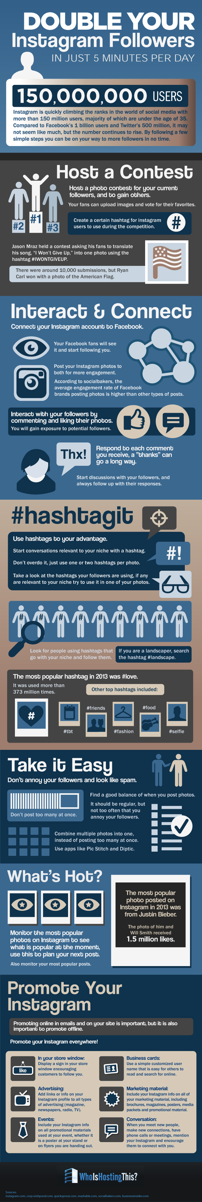 Instagram Followers Infographic