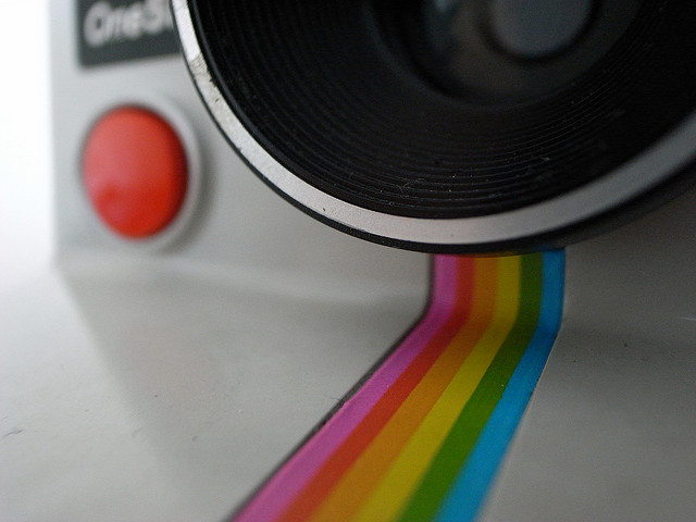 polaroid image content