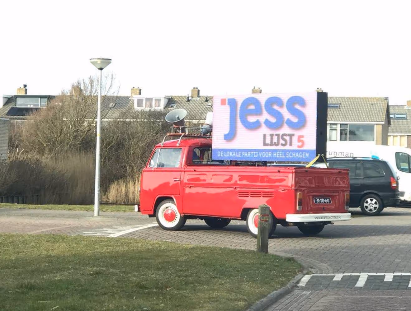 LED Promotie Bus met dubbelzijdig LEDscherm