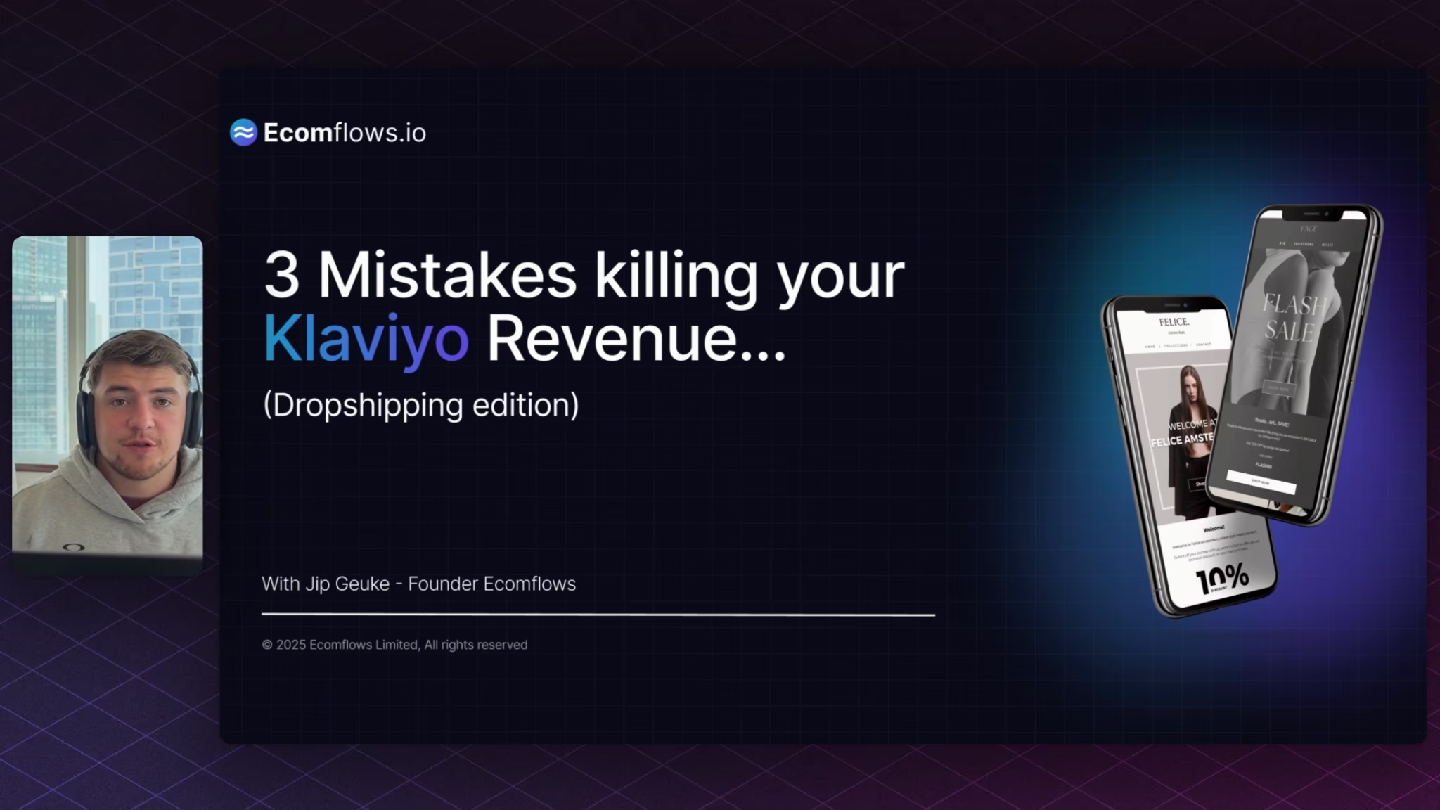 Top 3 mistakes killing your Klaviyo revenue dropshipping edition