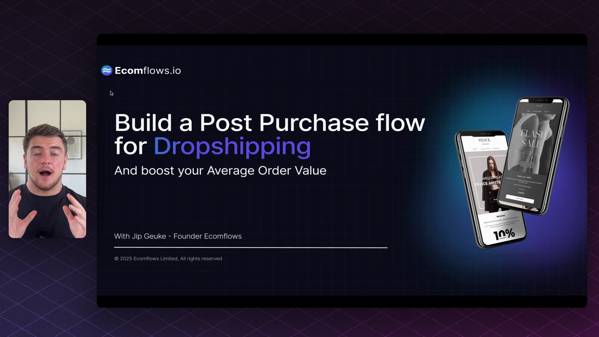 Post purchase upsell flow video thumbnail