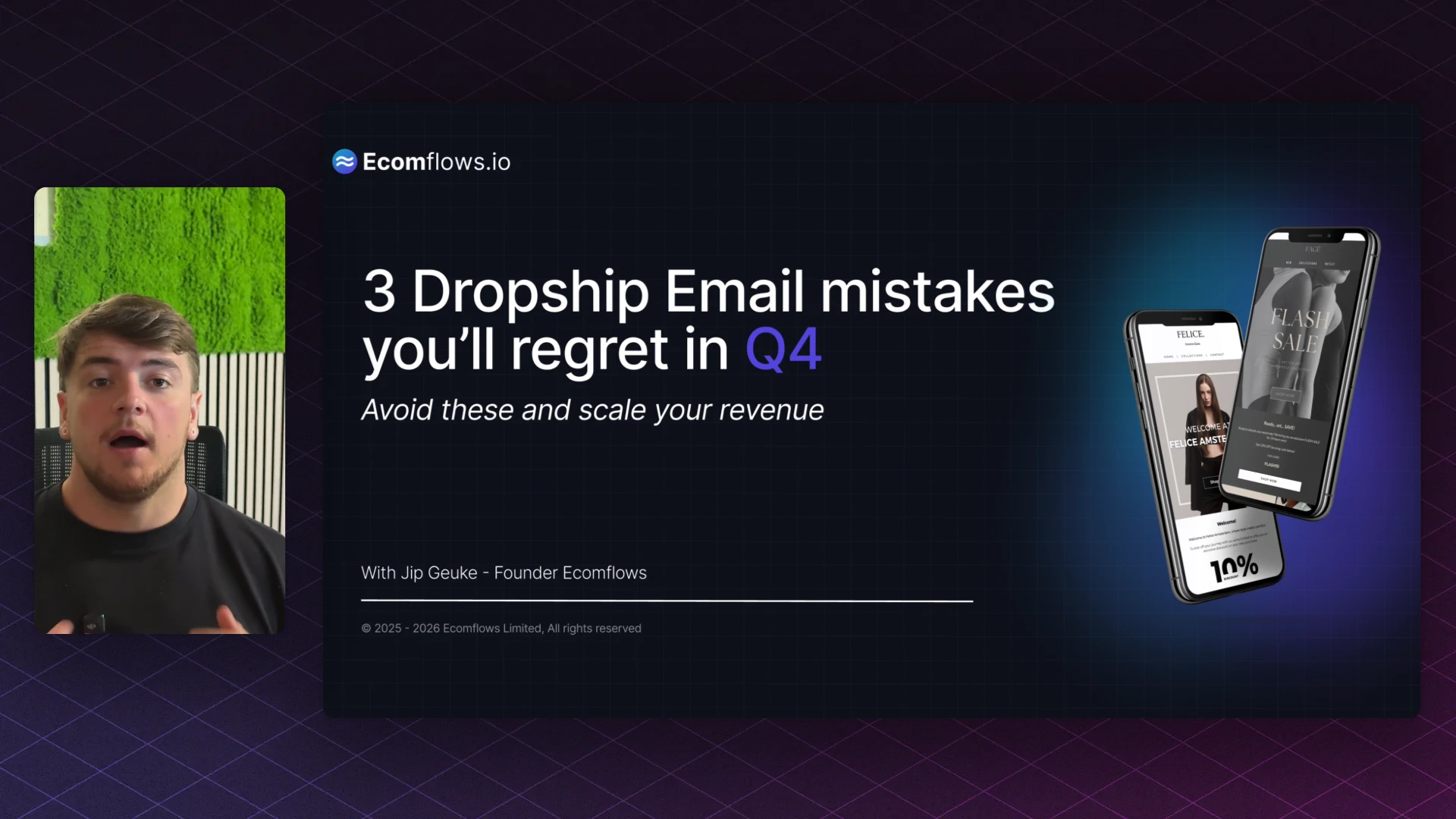 3 Dropshipping Email Marketing Mistakes to Avoid This Q4 — Ecomflows Academy