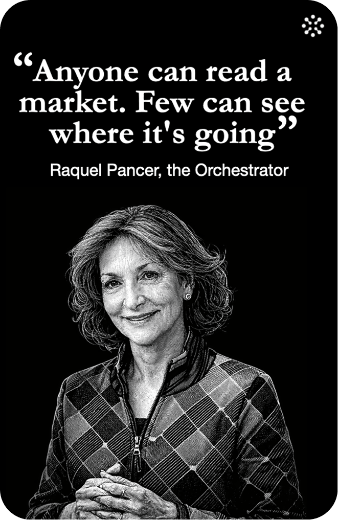 "Where market logic meets creative foresight."