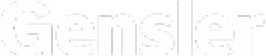 Gensler company logo in white text on transparent background.