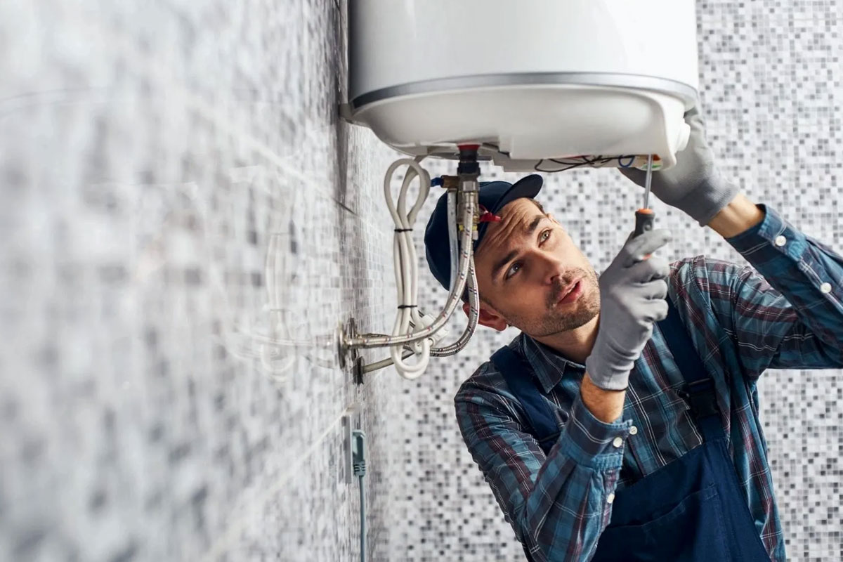 image of oil change service being performed