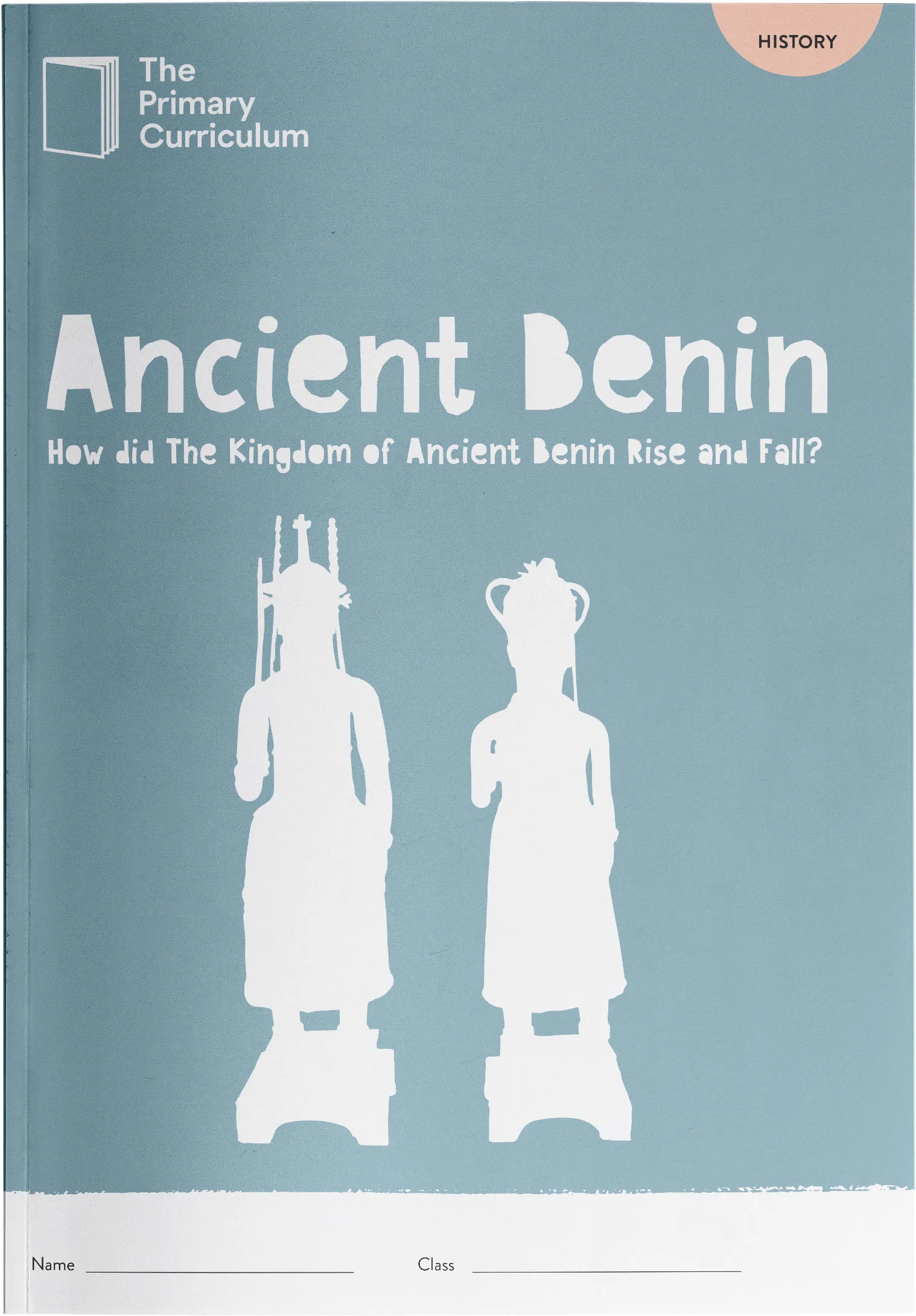 A cover for a curriculum booklet about Anicent Benin