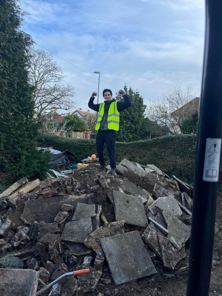 Printed Concrete Large Driveway Project 