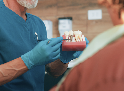 Durable Dental Implants inserted into the jawbone