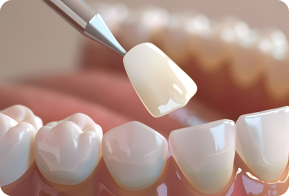 Natural and stunning porcelain veneers