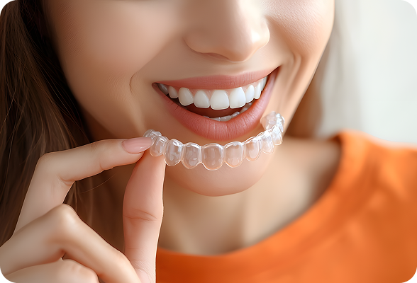 Discreet clear aligners in Hialeah 