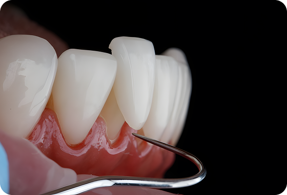 Natural and stunning porcelain veneers