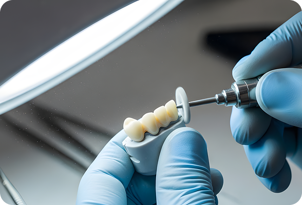 Durable Dental Implants inserted into the jawbone