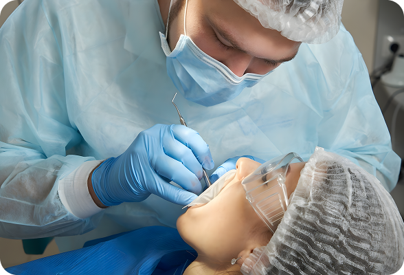 General and family dentistry provides comprehensive oral healthcare for patients of all ages, focusing on the diagnosis, treatment, and prevention of dental diseases.