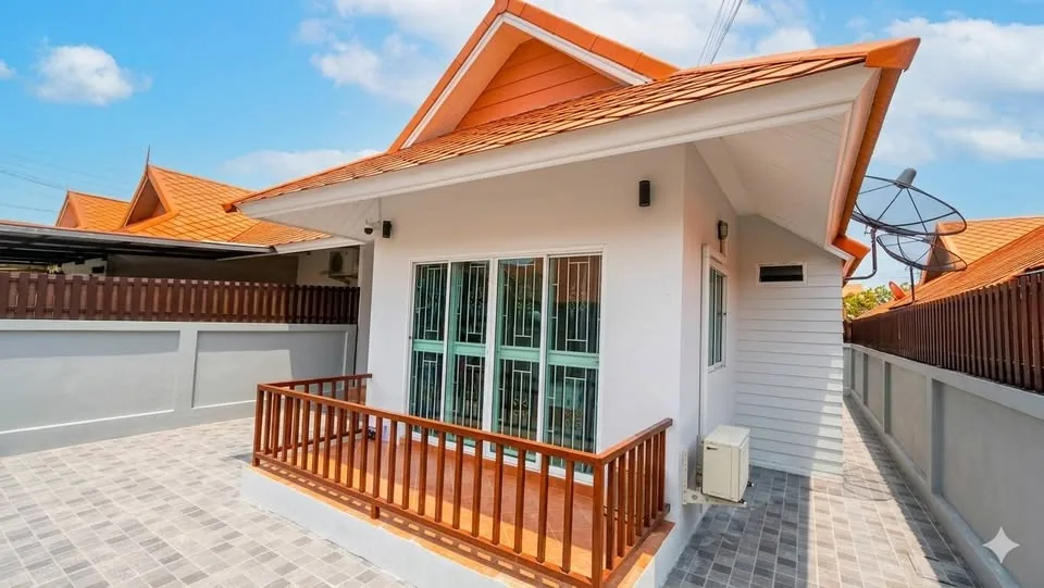 1-Story Twin House at The Ville Jomtien
