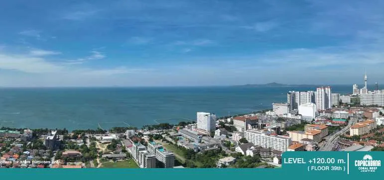 Copacabana Coral Reef (42nd Floor, Direct Frontal Ocean View)