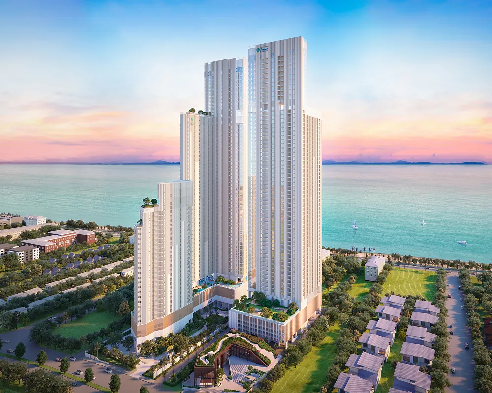 Skypark Lucean towers by Jomtien Beach