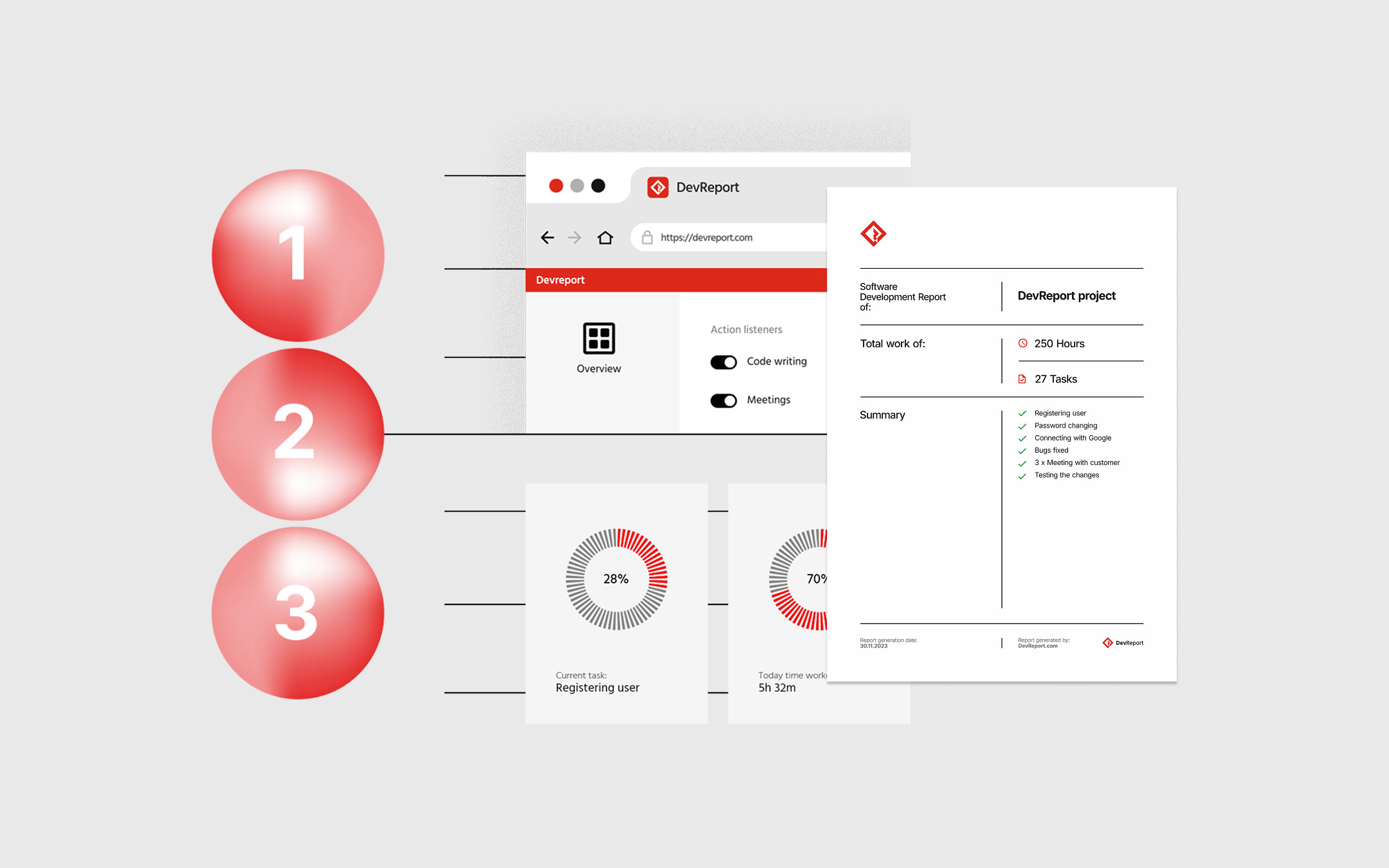 Elementy graficzne landingu