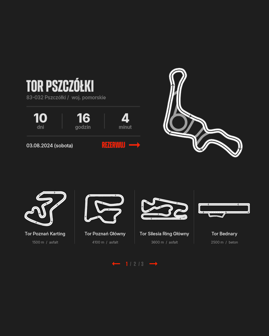 Tory wyścigowe - grafiki