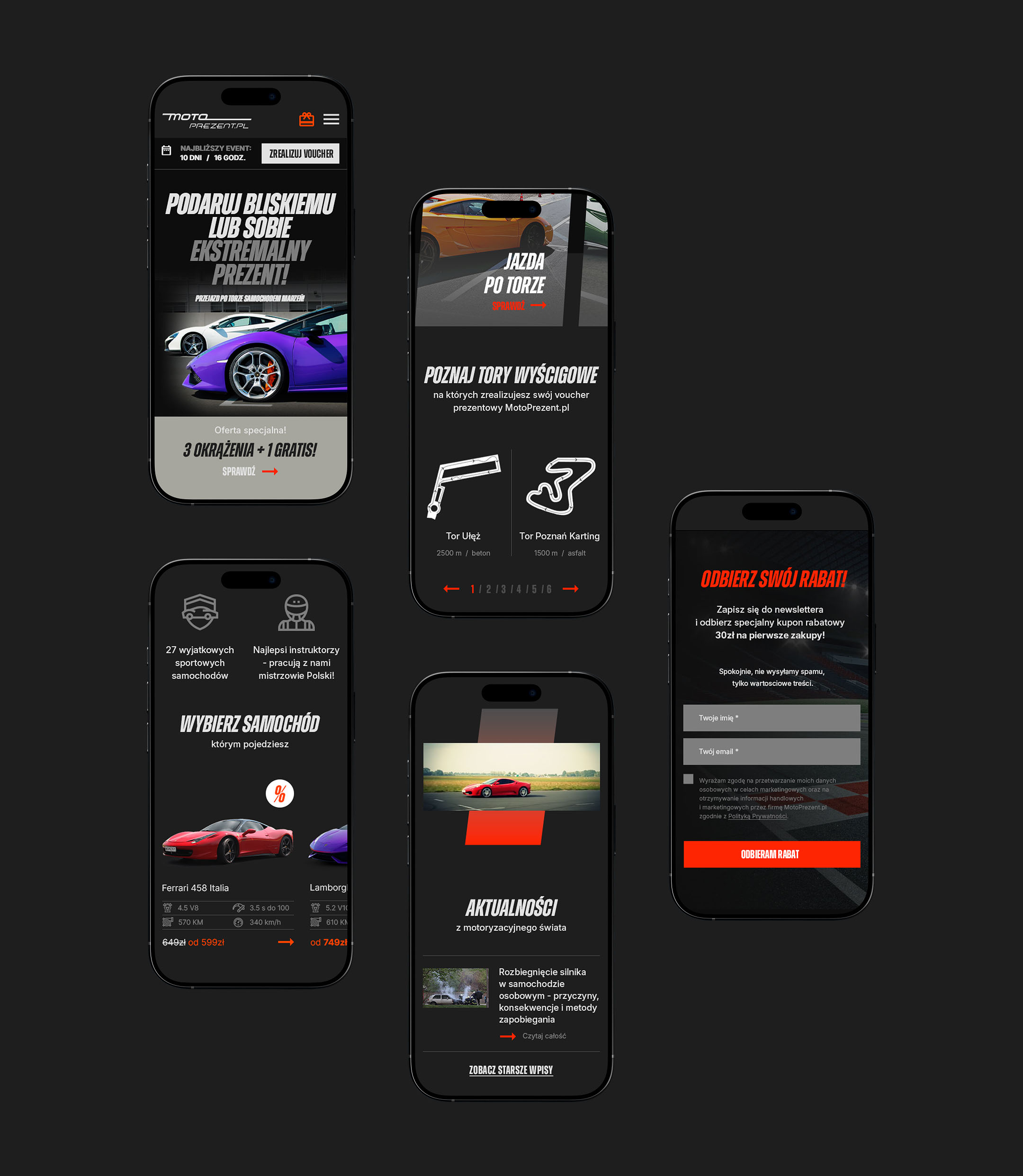 Strona główna - widoki mobilne