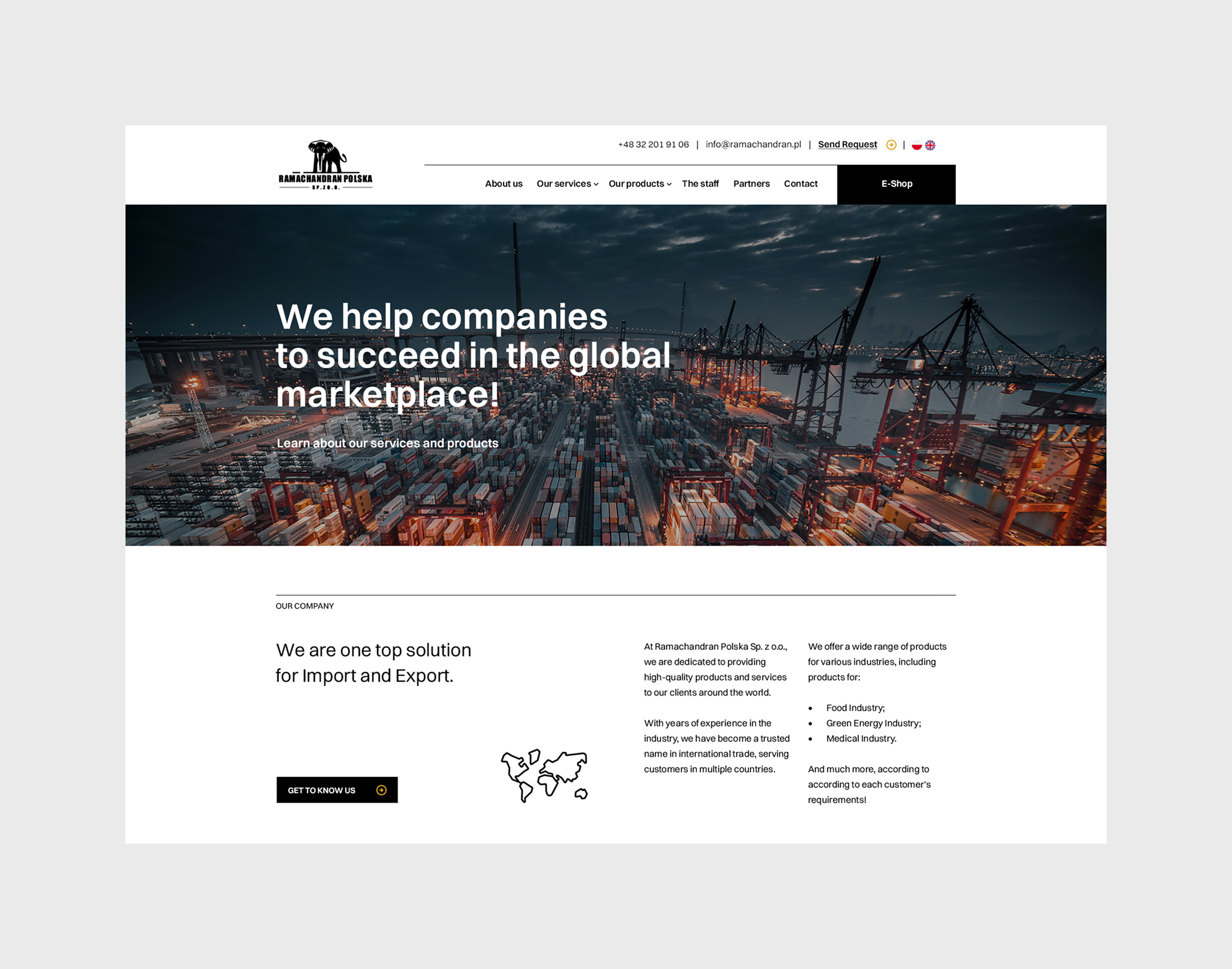 Strona główna Ramachandran - animacja scrolla