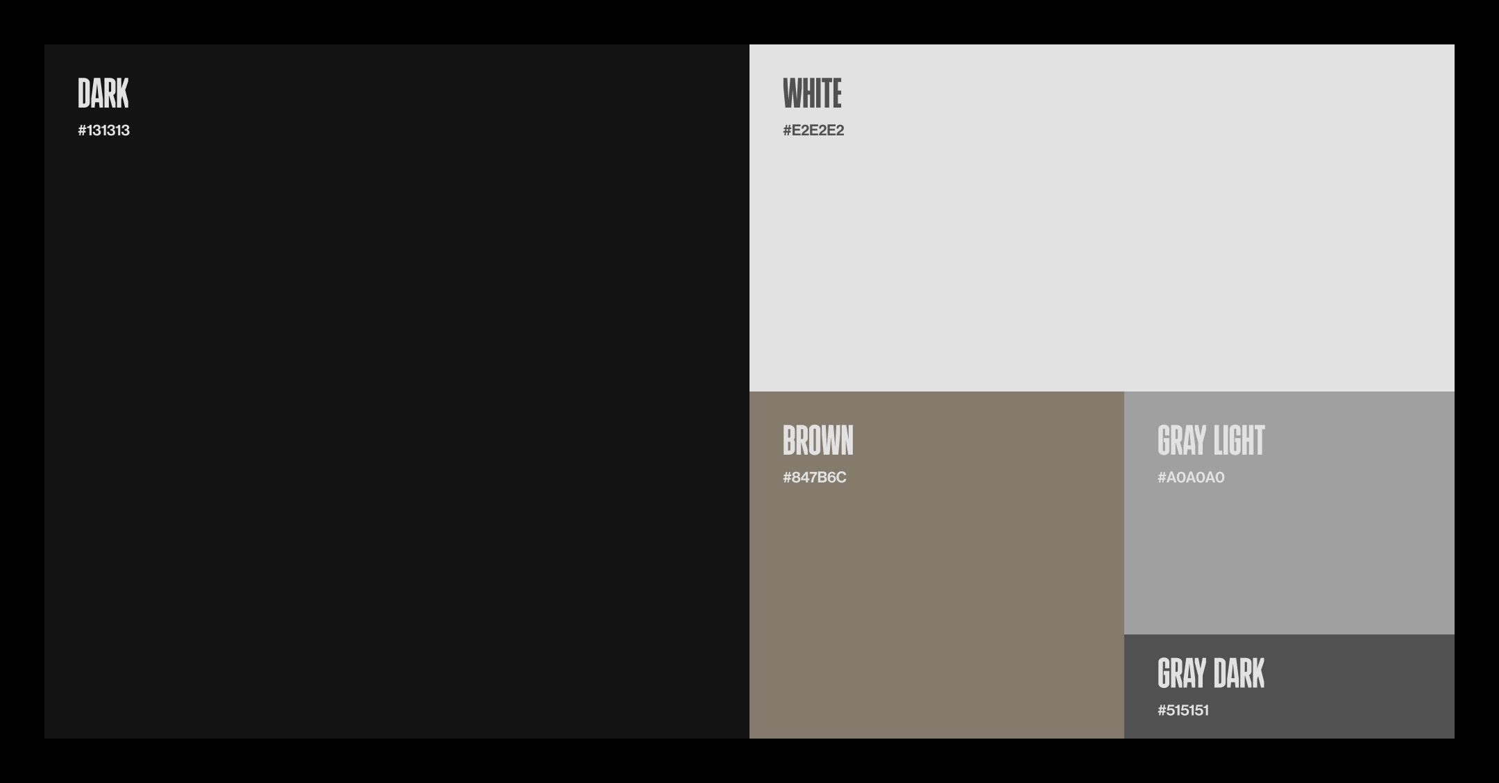 Kolorystyka użyta w projekcie strony i identyfikacji wypożyczalni samochodów