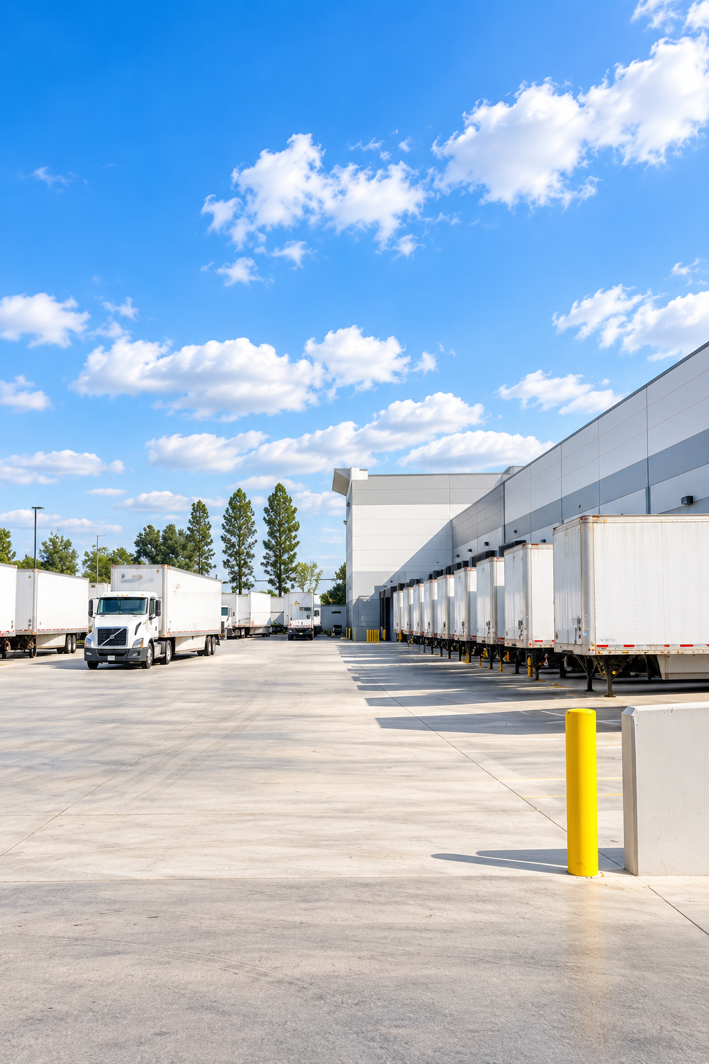 Hazardous goods warehouse facility in the United States