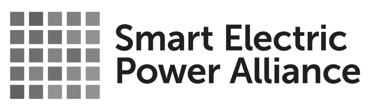 Smart Electric Power Alliance logo featuring a grid of squares next to the name.