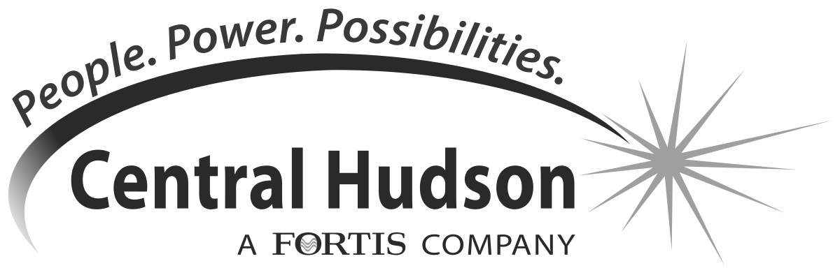 Central Hudson logo with the slogan 'People. Power. Possibilities.' and a stylized star, indicating it is a Fortis company.