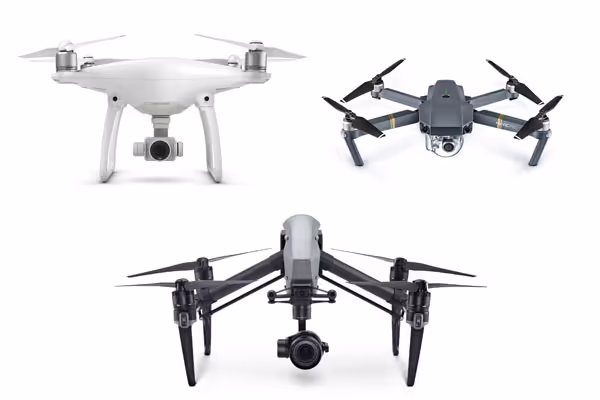 RGB cameras come off-the-shelf with any popular drone model