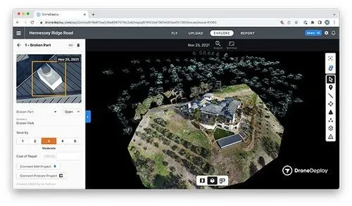 DroneDeploy Model from Skydio 3D Scan