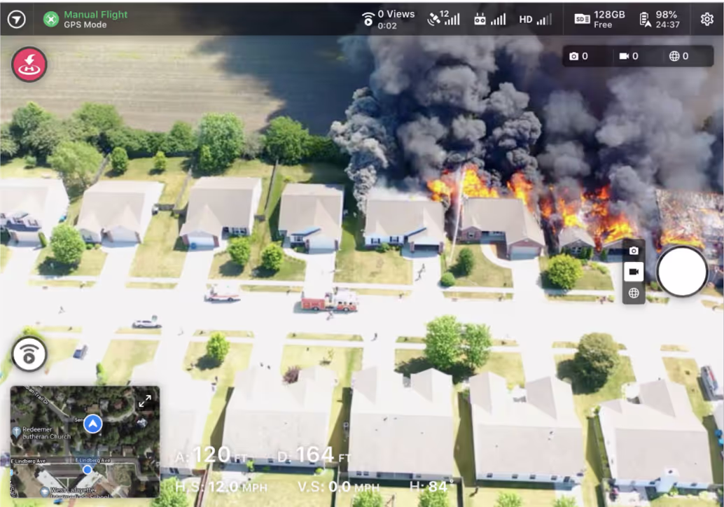 DroneDeploy Live Stream.