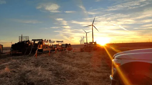 A utilities project at work.