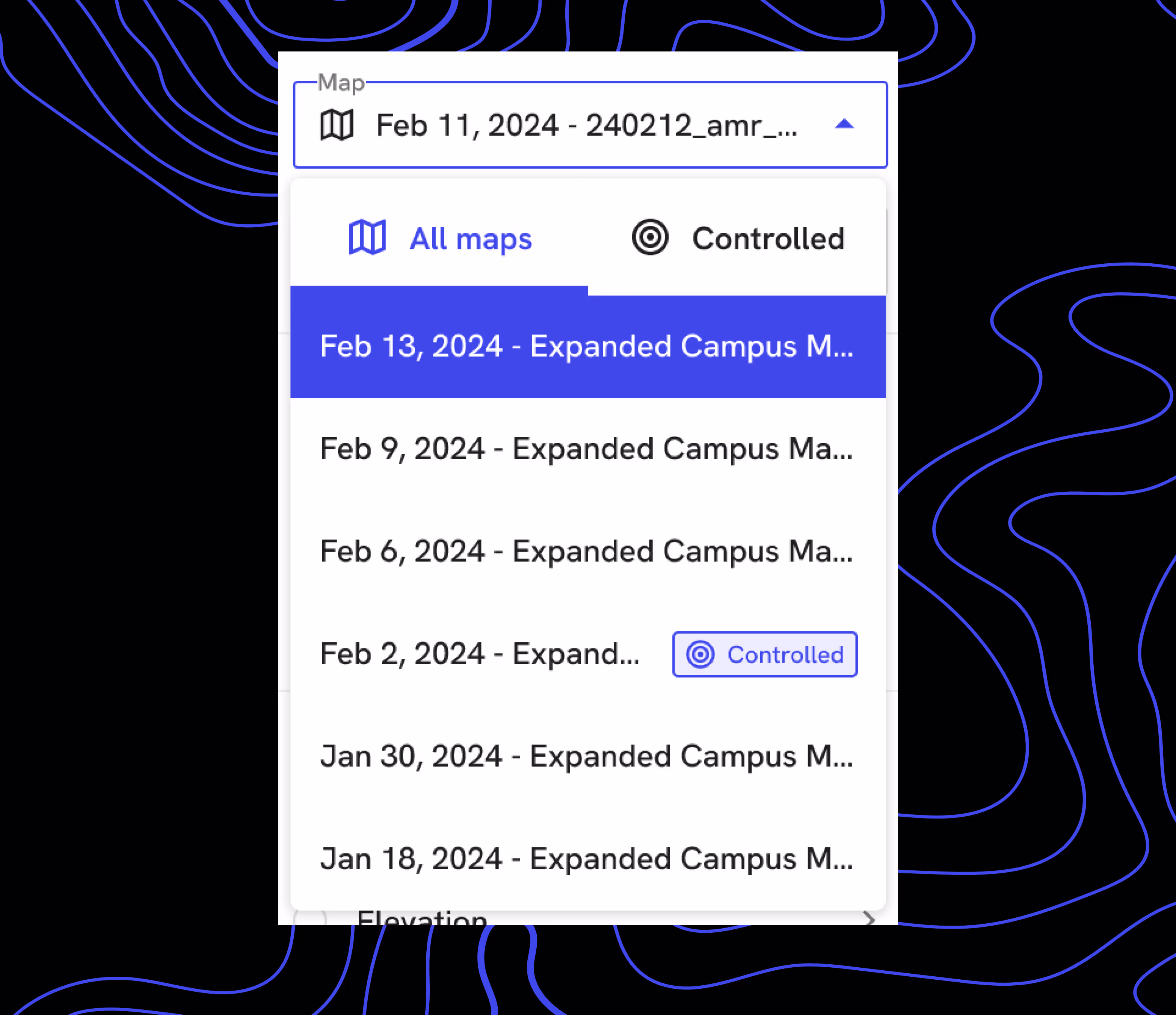 image featuring controlled map filters in DroneDeploy