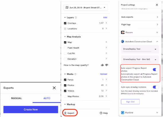 Autodesk build integration graphic