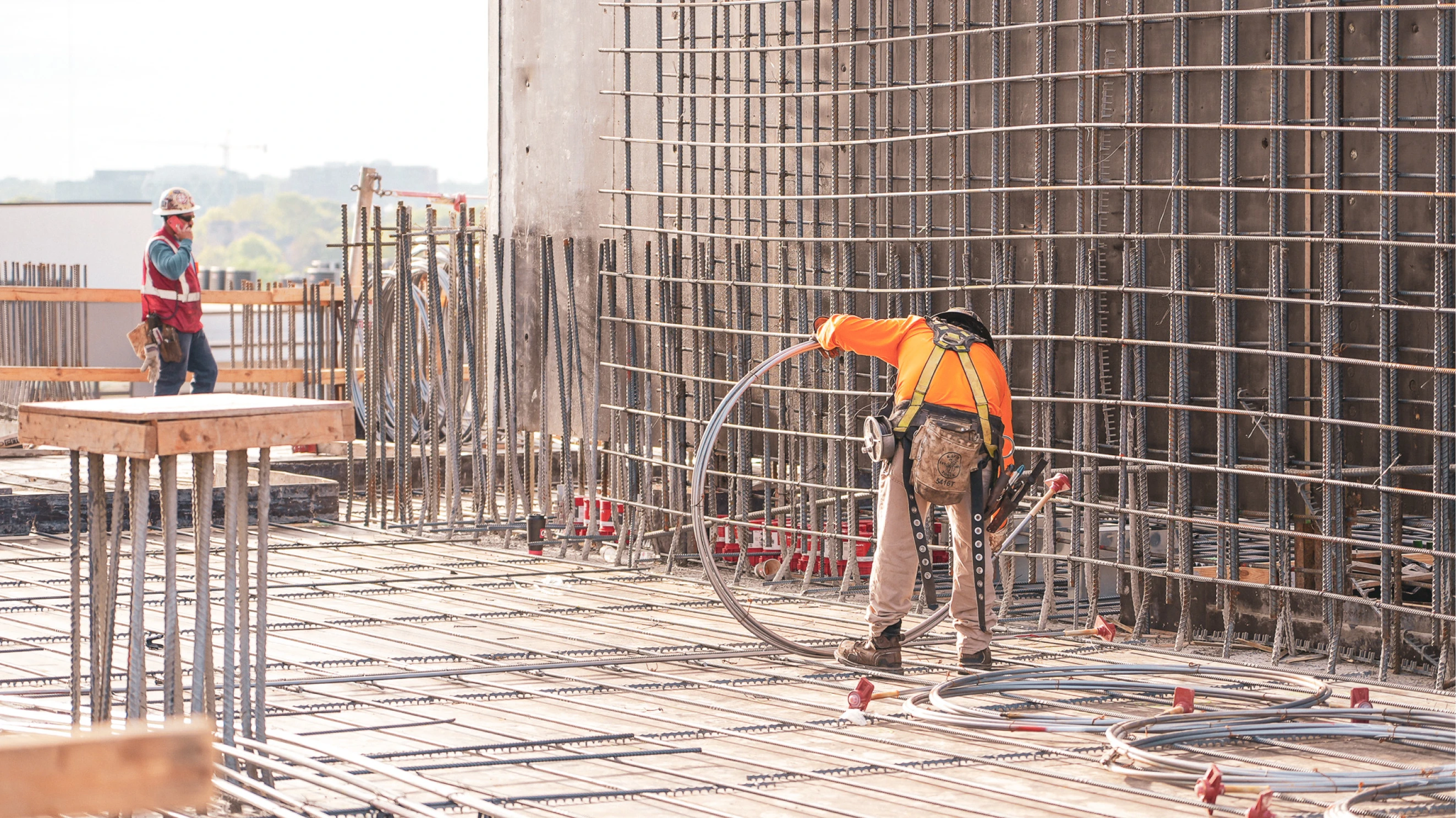 builders on a jobsite