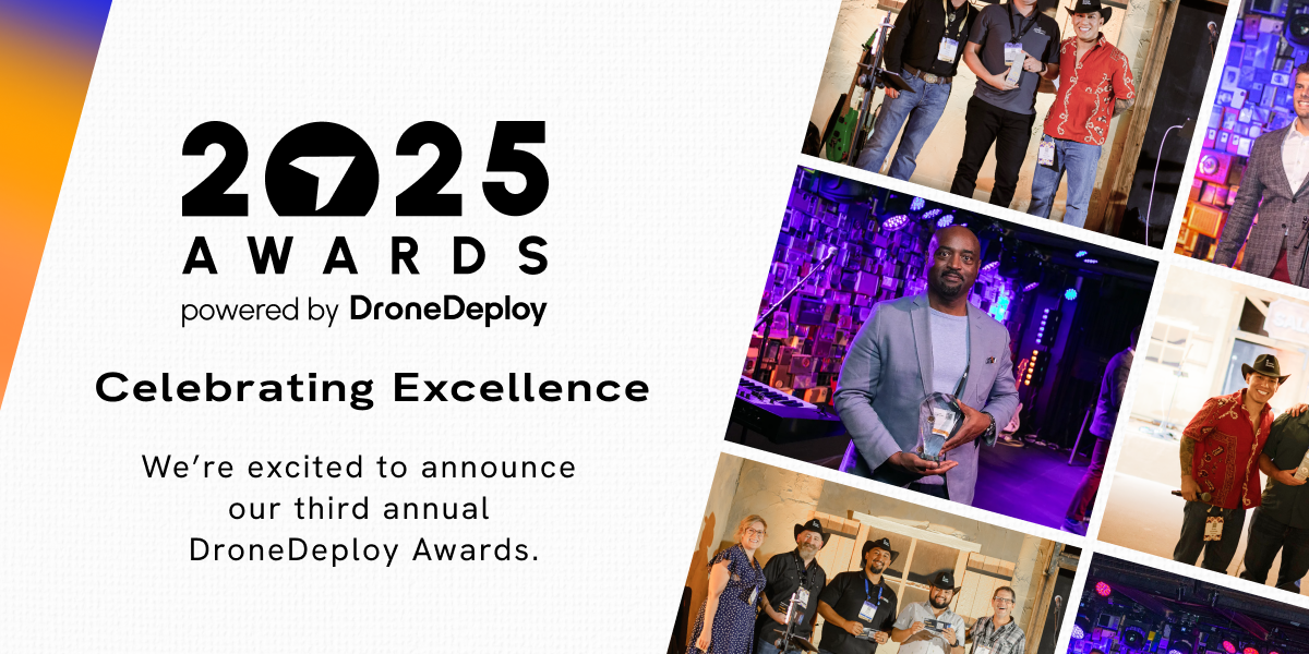 Announcing the 2025 DroneDeploy Awards Winners