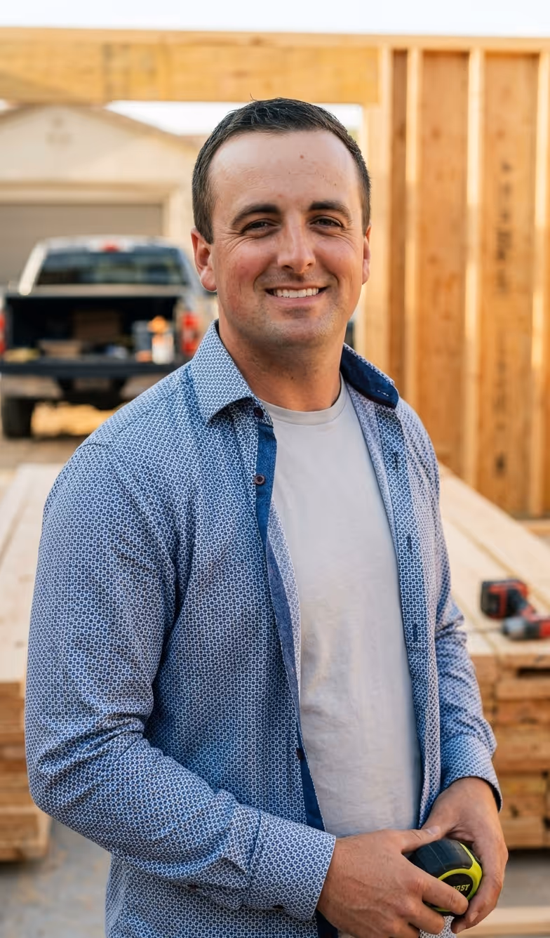 Headshot of Jake Greco, Head of Operations at Greco Construction