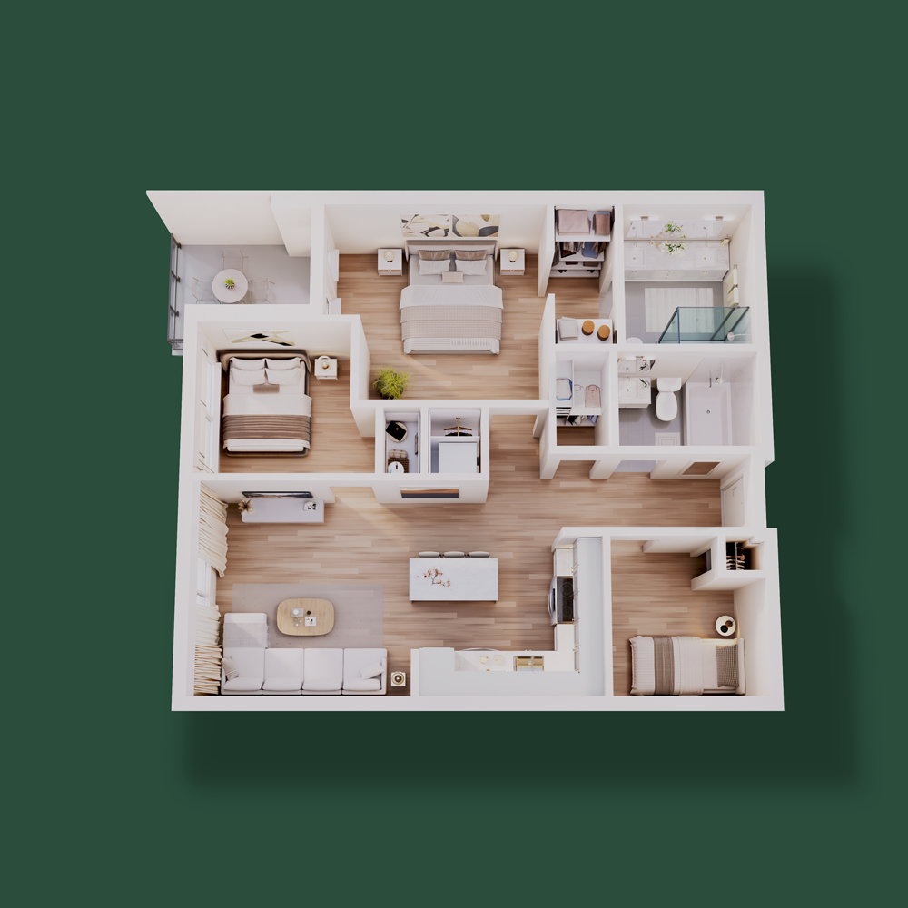 Queens Bayside floor plan