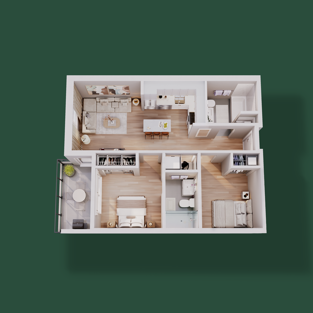 Queens Bayside floor plan
