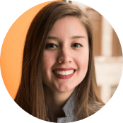 Picture of a patient of an online therapist smiling.